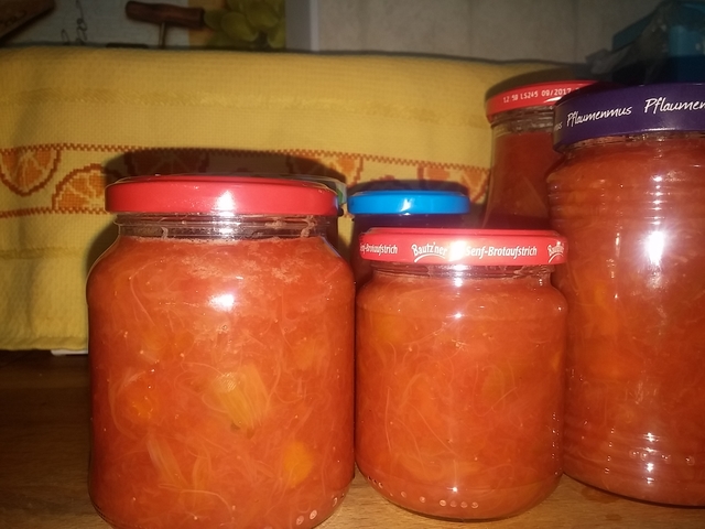 Rhabarber-Erdbeer- Orangensaft Konfitüre • Brotbackforum - Die ...