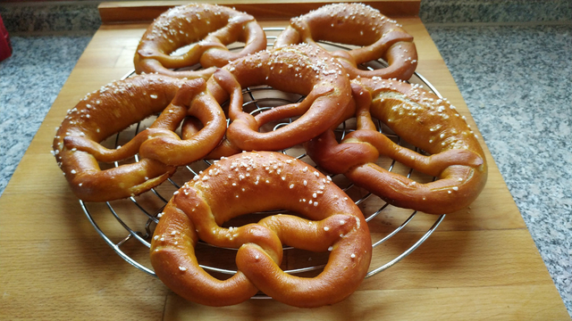 Laugen- Brezeln- nach markgräfler Art • Brotbackforum - Die Hobbybäckerei Laugen- Brezeln- nach markgräfler Art • Brotbackforum - Die Hobbybäckerei