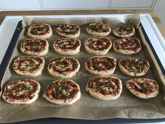 Herzhafte Schwalmtaler Hefeschnecken • Brotbackforum - Die Hobbybäckerei