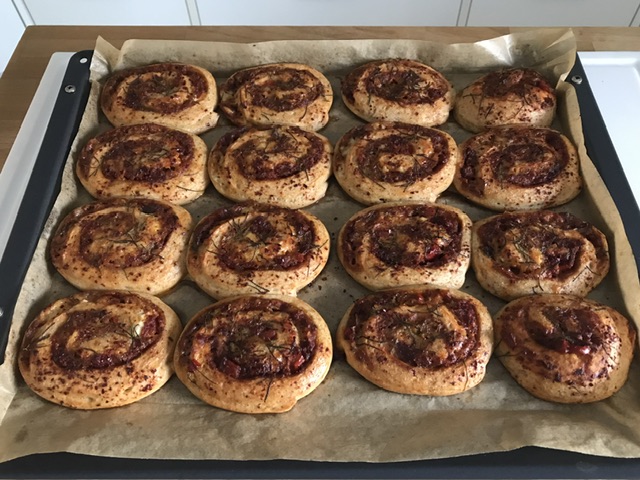 Herzhafte Schwalmtaler Hefeschnecken • Brotbackforum - Die Hobbybäckerei